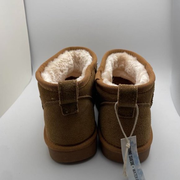 CUSHIONAIRE Women's Cozy pull on boot Chestnut Size 8 - Picture 4 of 6